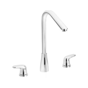 Grifería Ultra Ahorradora para lavaplatos 8 pulgadas Aluvia palanca Grifería Ultra Ahorradora para lavaplatos 8 pulgadas Aluvia palanca